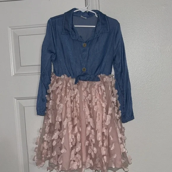 Pat pat girls dress size 6-7 used once in great condition - Picture 2 of 3